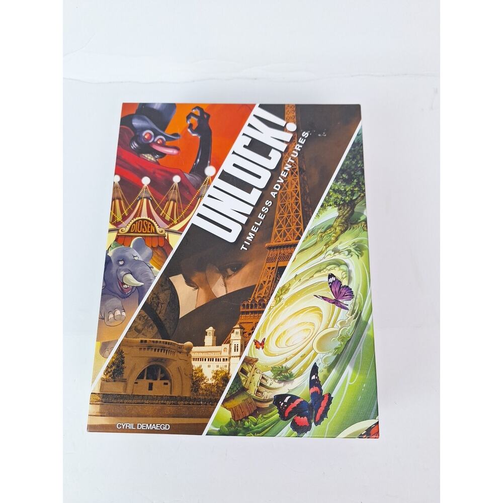UNLOCK! Exotic Adventures Cooperative Card Game Inspired by Escape Rooms